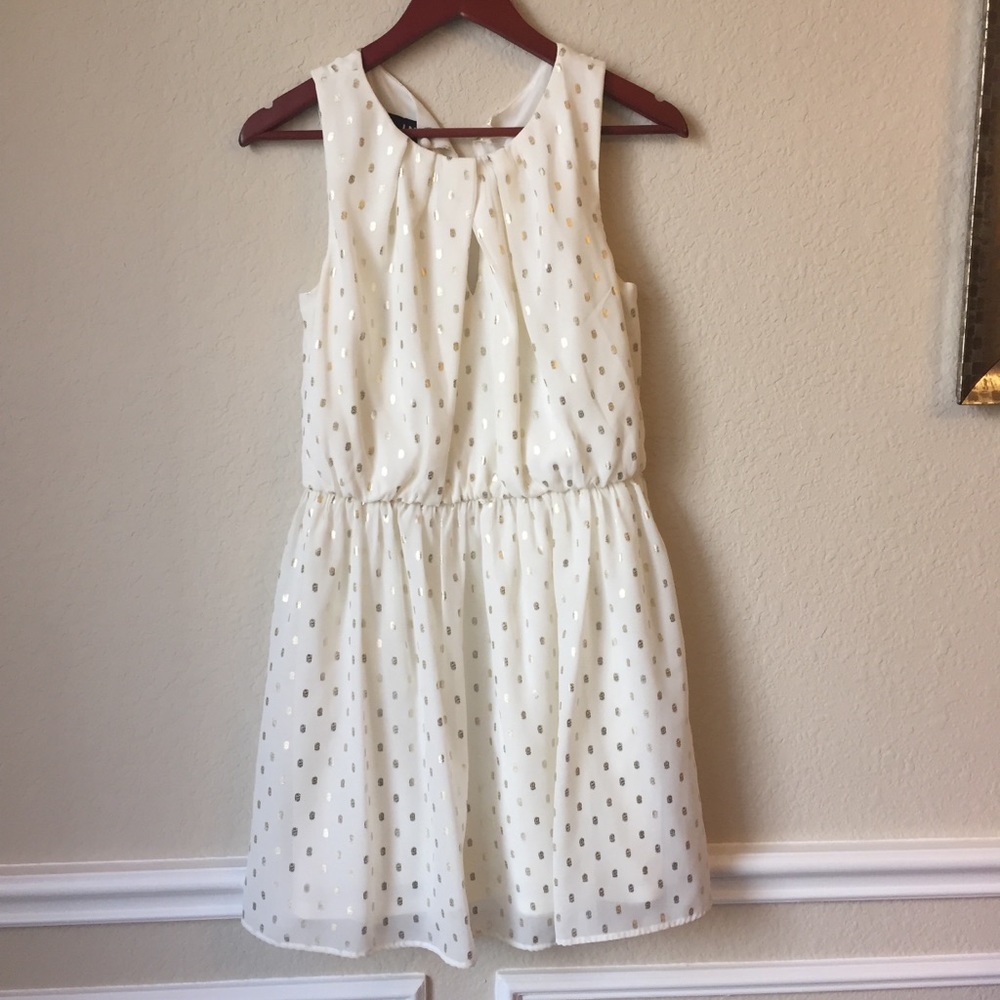 Cream / Gold Dress